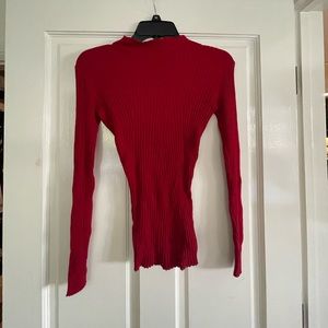 Red Turtleneck